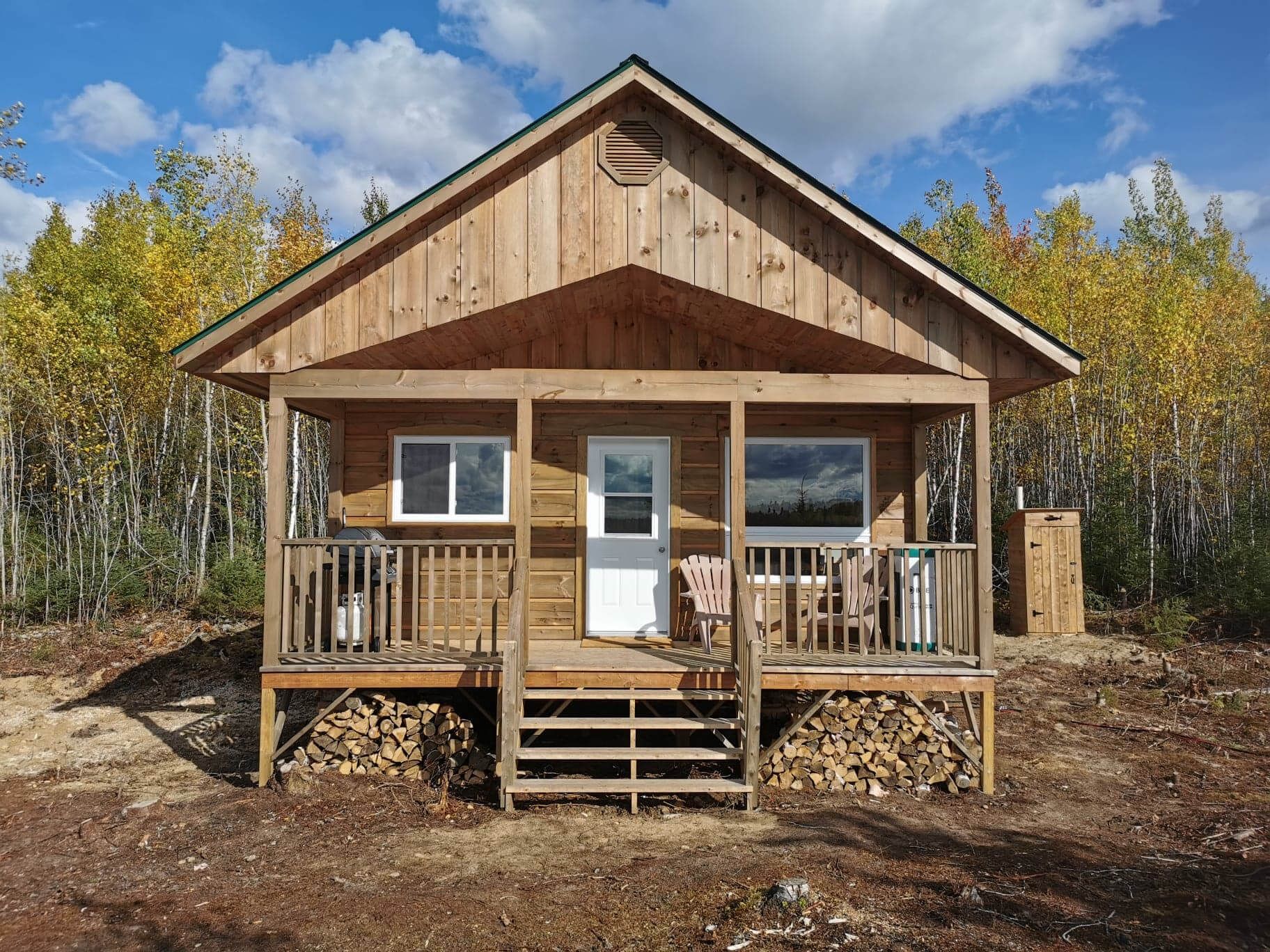Chalet #18 — Lac Angèle – Pourvoirie Sauterelle