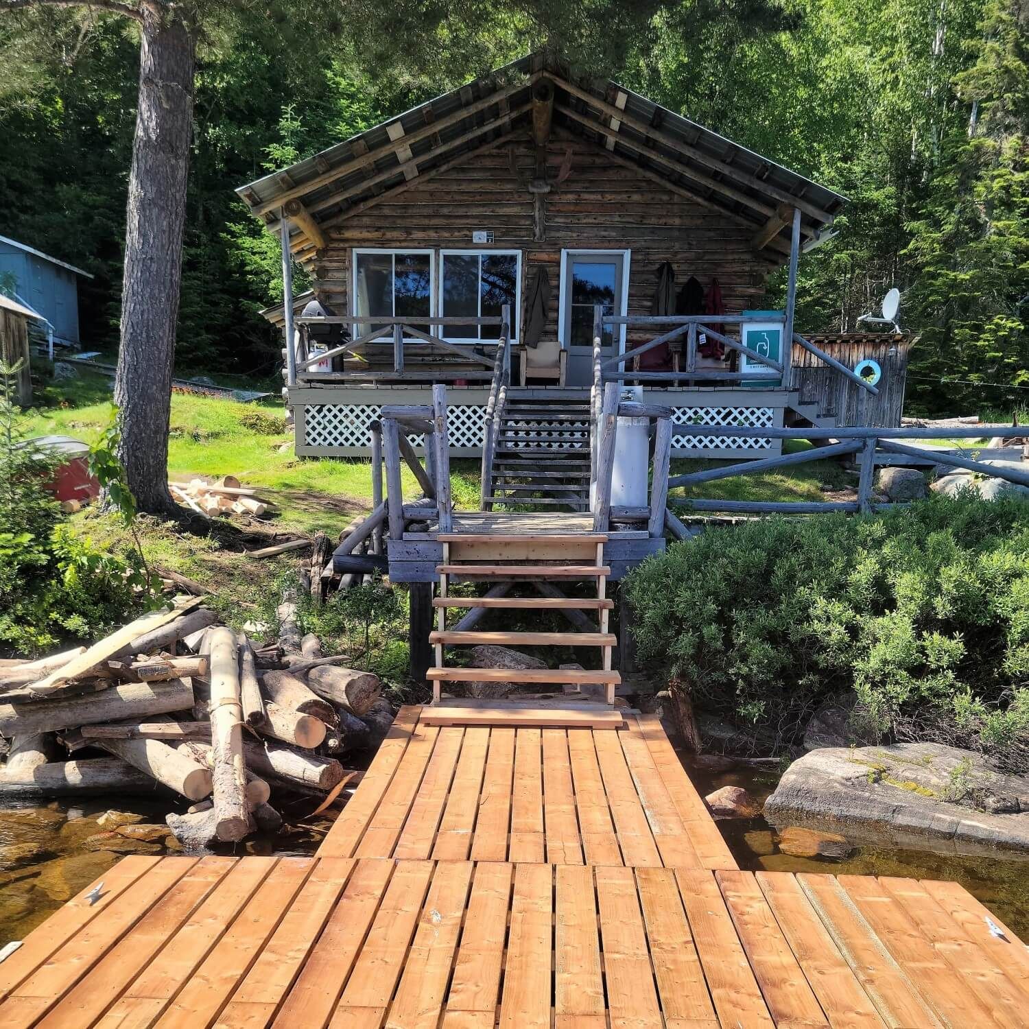 Chalet #2 — Lac Sauterelle — Pourvoirie Sauterelle – Pourvoirie Sauterelle