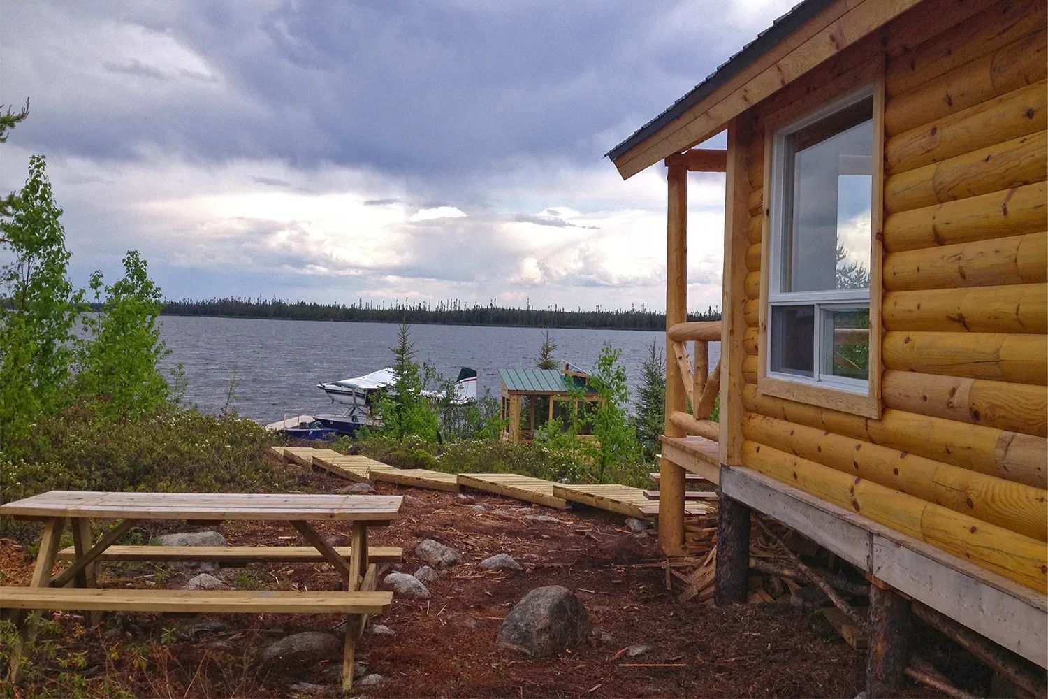 Chalet #28 — Lac Charlotte — Pourvoirie Sauterelle – Pourvoirie Sauterelle