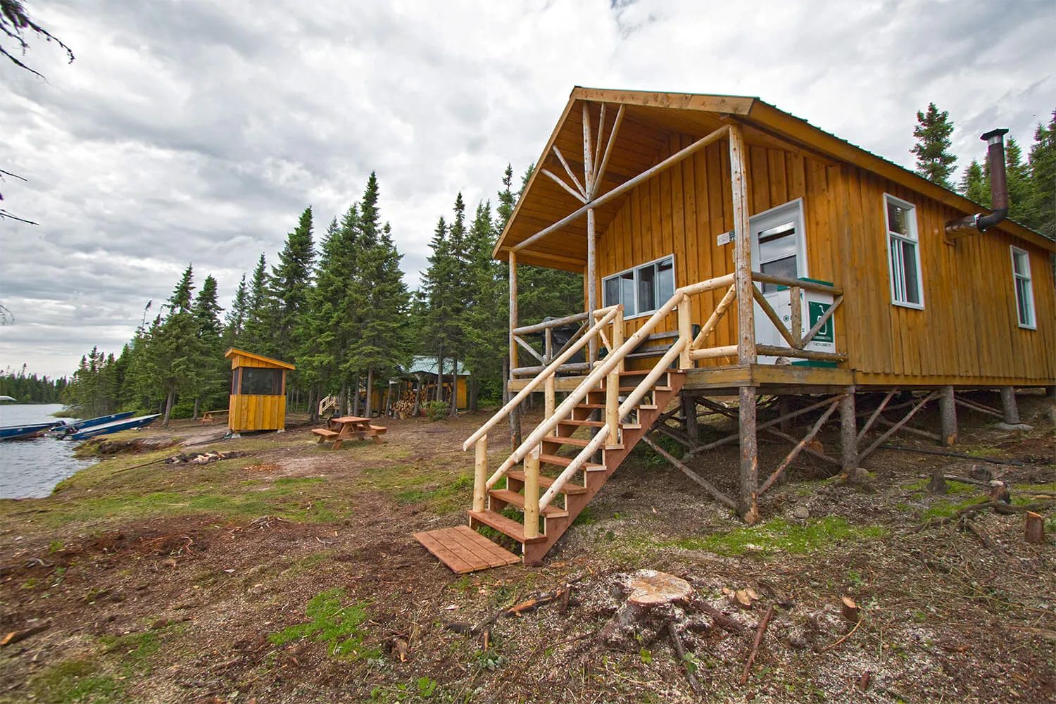 Chalet #41 - Baie Plamondon — Pourvoirie Sauterelle – Pourvoirie Sauterelle