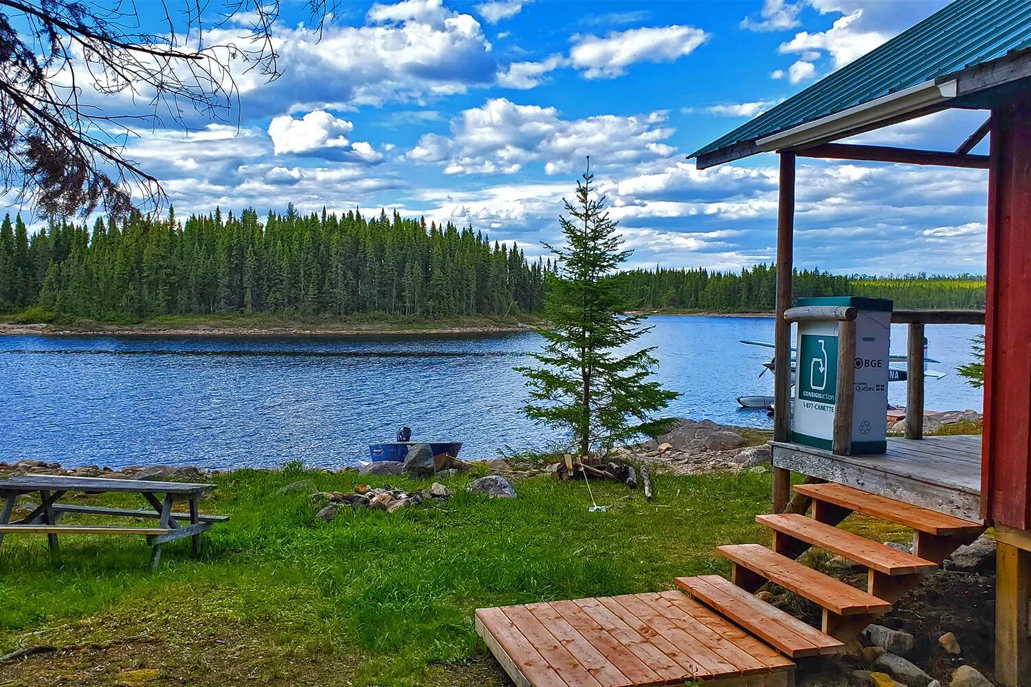 Chalet #45 - Baie Mattawa — Pourvoirie Sauterelle – Pourvoirie Sauterelle