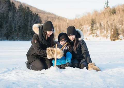 Family Experiences at Auberge du Lac-à-l'Eau-Claire, Mauricie, Quebec