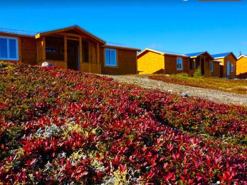Chalet de groupe – Auberge Wedge Hills Lodge - Circuits Péninsule d'Or