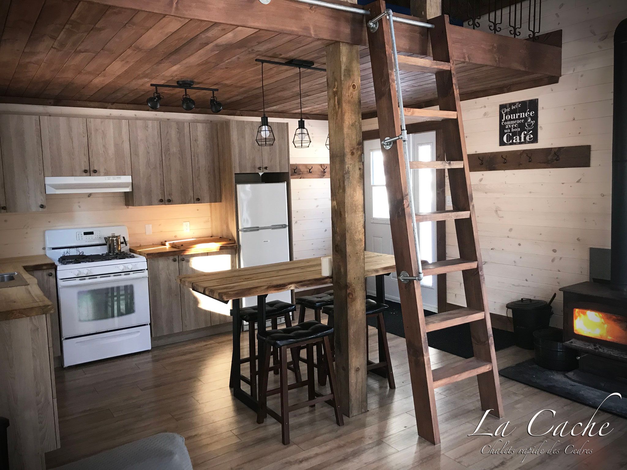 CAMP LA CACHE — Chalets Rapide des Cèdres – Chalets Rapide des Cèdres
