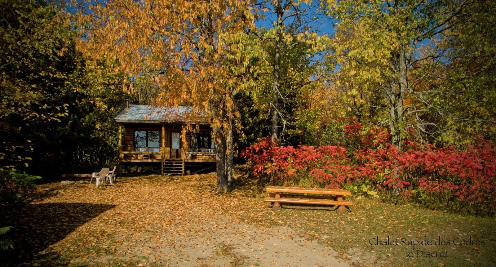 LE DISCRET CABIN — Chalets Rapide des Cèdres – Chalets Rapide des Cèdres