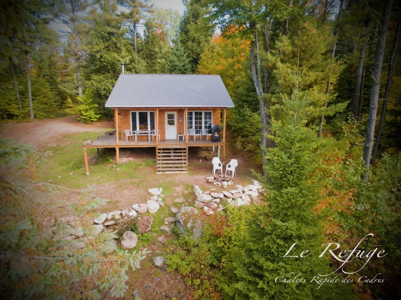 CHALET LE REFUGE — Chalets Rapide des Cèdres – Chalets Rapide des Cèdres