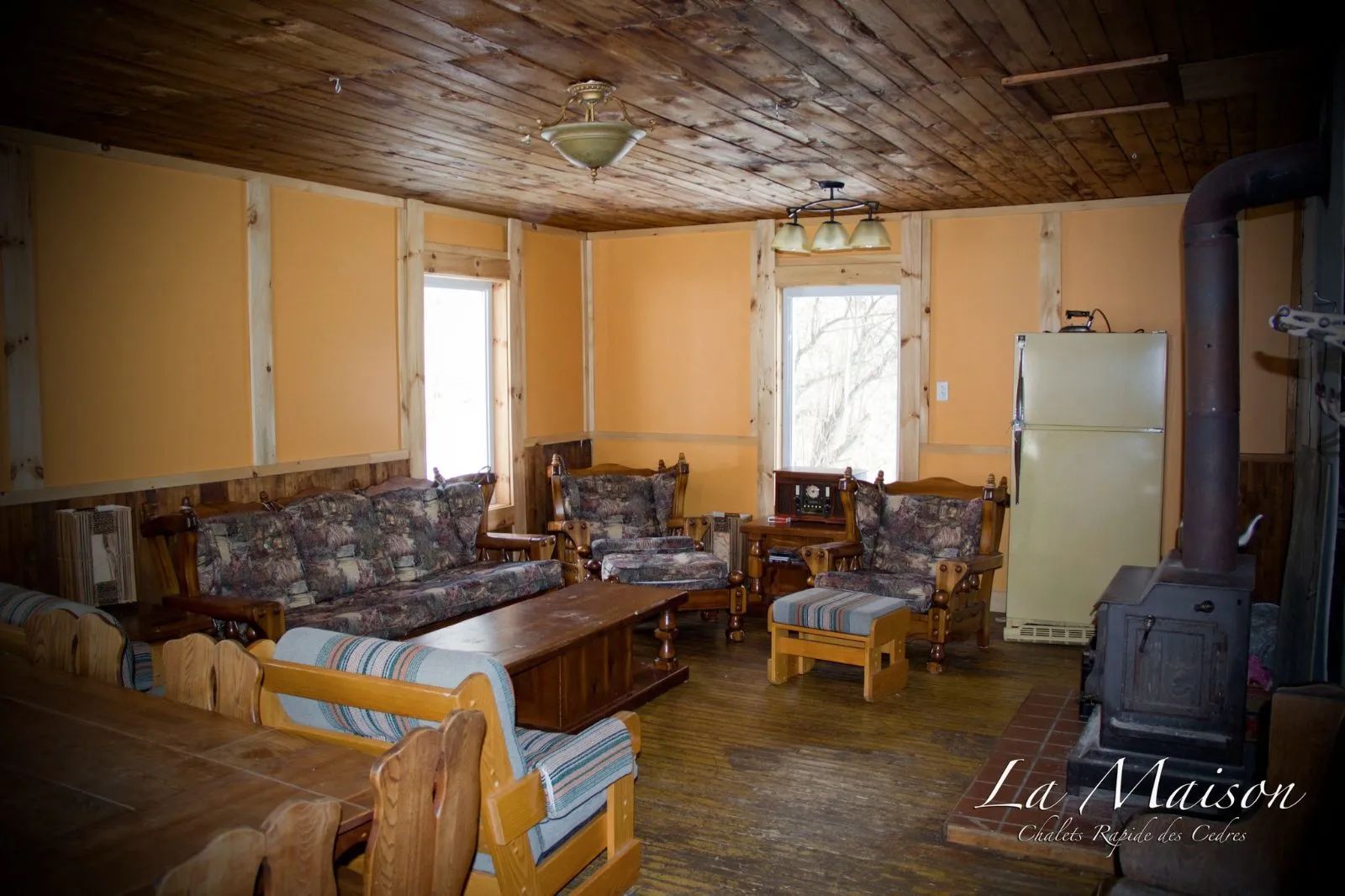 CHALET MAISON ANCESTRALE — Chalets Rapide des Cèdres – Chalets Rapide des Cèdres