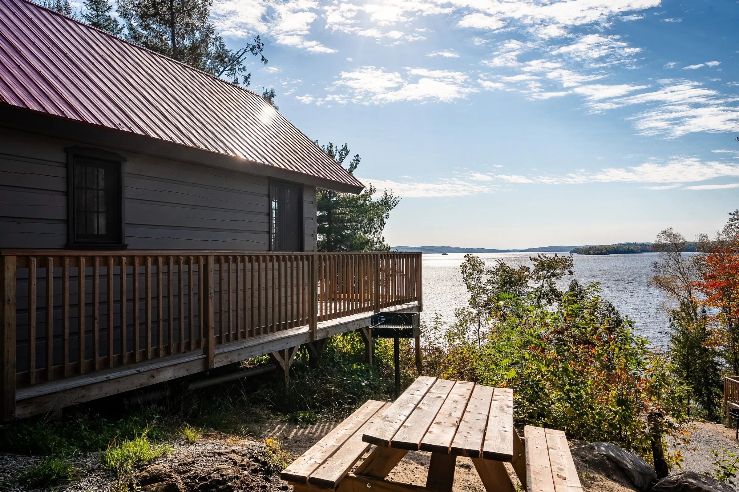 Chalet # 18 – Chez Rainville - Camping Union Baskatong