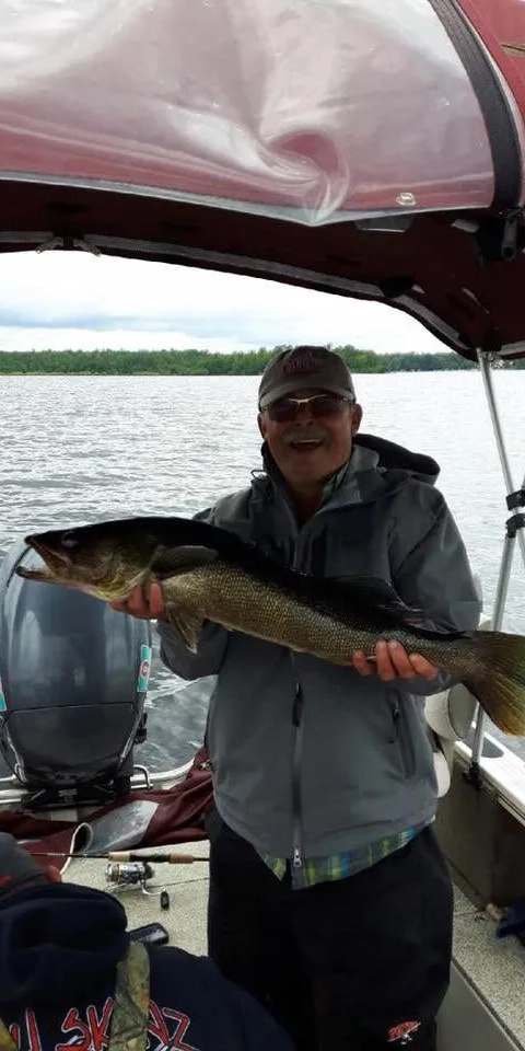 Pêche Doré chez Chez Rainville - Camping Union Baskatong, Outaouais, Québec — photo 2