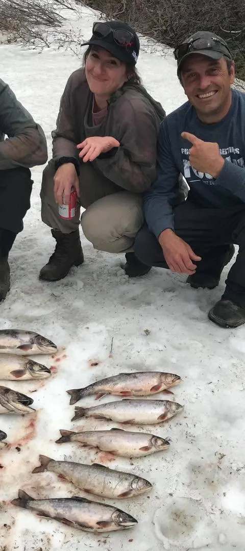 Fishing Brook trout at Club des Hauteurs de Charlevoix, Charlevoix, Quebec — photo 5
