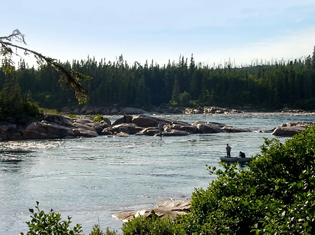 Atlantic salmon fishing – Natashquan River — Conseil des Montagnais de Natashquan - Hipou – Conseil des Montagnais de Natashquan - Hipou