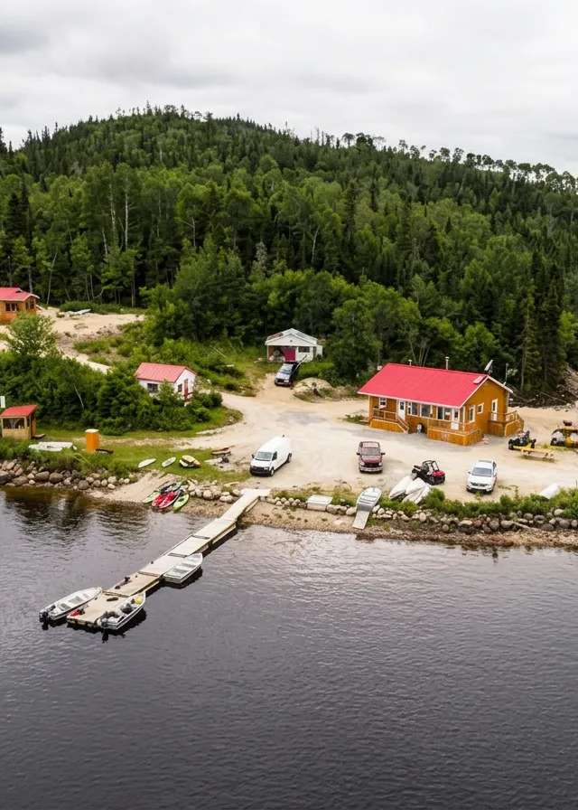 Photo de Domaine du Lac Bernier - Pourvoiries Essipit sur la Côte-Nord, Qc