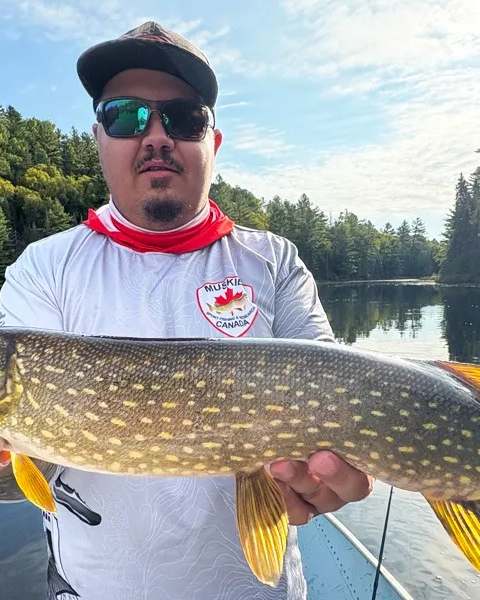 Fishing at Bryson Lake Lodge, Outaouais, Quebec