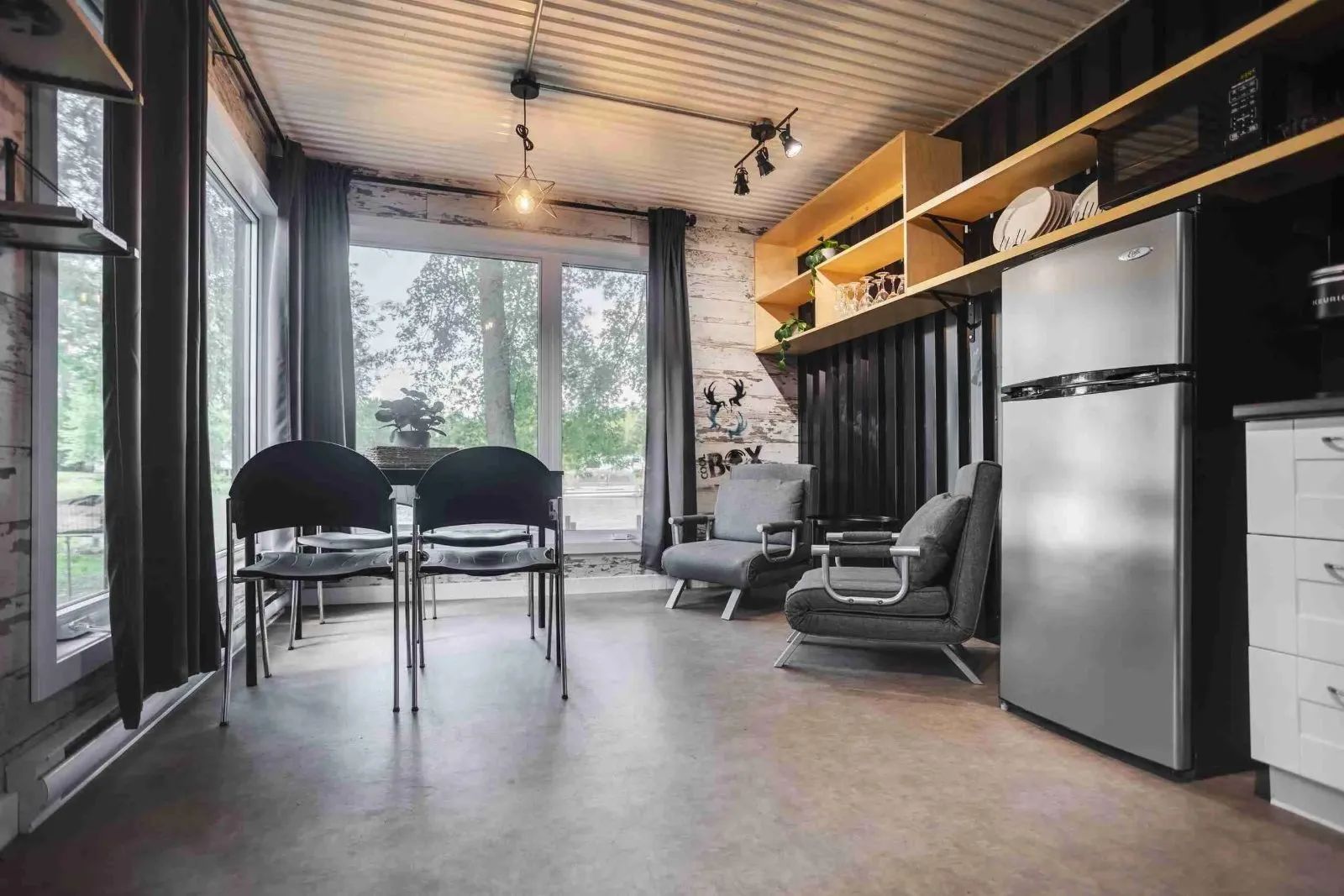 Chalet Coolbox — Domaine du Lac St-Pierre – Domaine du Lac St-Pierre
