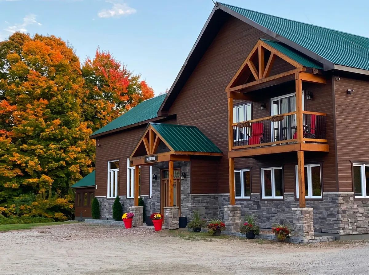 Photo de Domaine la Vallee des Rosiers - Escapade Huskimo en Outaouais, Qc
