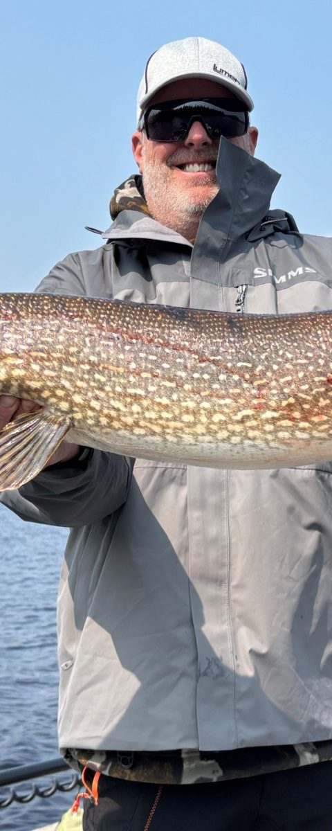 Fishing at Pourvoirie Dorval Lodge, Abitibi-Témiscamingue, Quebec