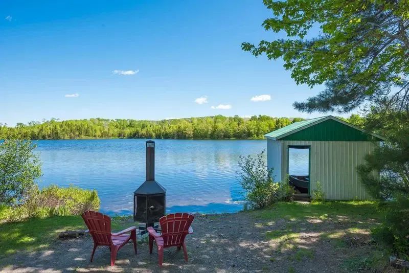 Chalet à Hervé — Pourvoirie des Trois Lacs 2008 – Pourvoirie des Trois Lacs 2008
