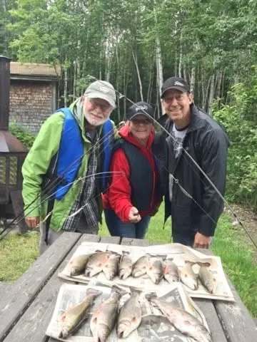 Pêche Truite mouchetée chez Pourvoirie des Trois Lacs 2008, Bas-Saint-Laurent, Québec — photo 2