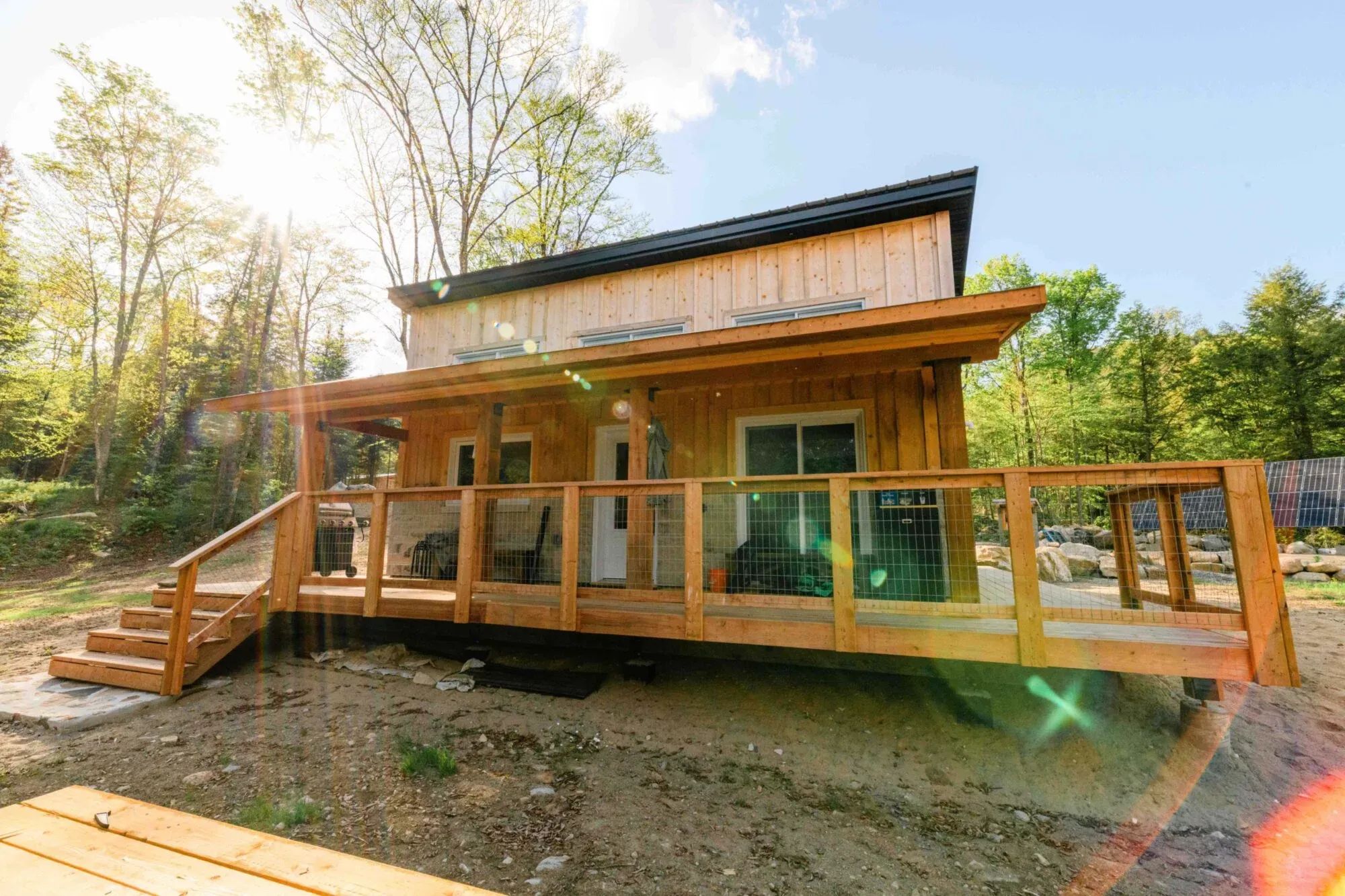 Cabin Le Martin pêcheur — Forêt Baera – Forêt Baera