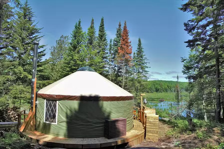 CHALET YOURTE — Kenauk Nature – Kenauk Nature