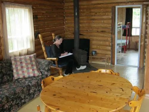 Cabin NATHALIE CHALET — L'Auberge de la Rouge – L'Auberge de la Rouge