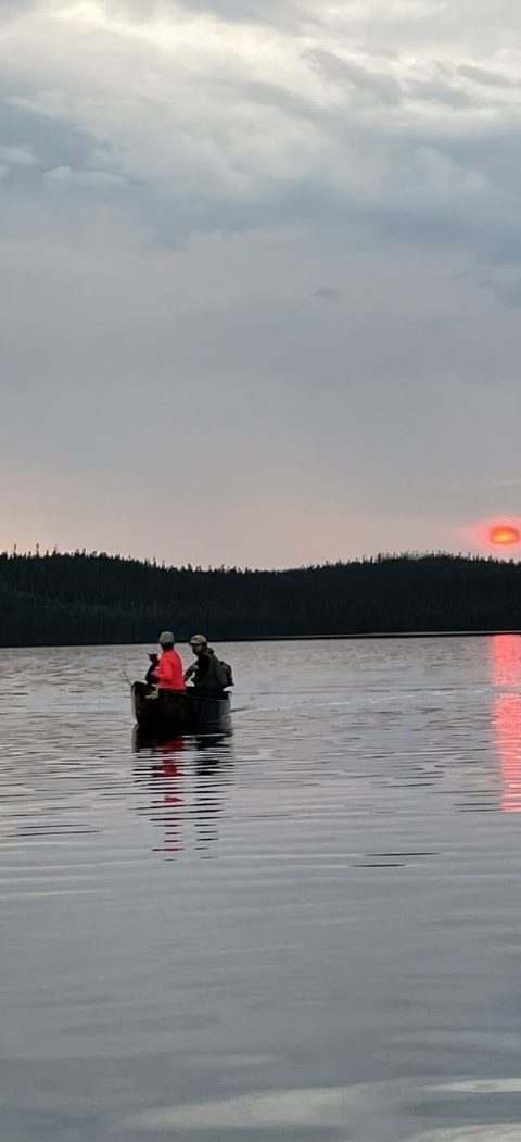 Pêche chez La Corneille, Côte-Nord, Québec