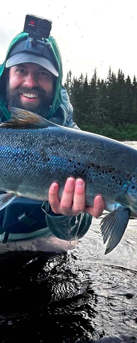 Pêche Ouananiche chez La Corneille, Côte-Nord, Québec — photo 2