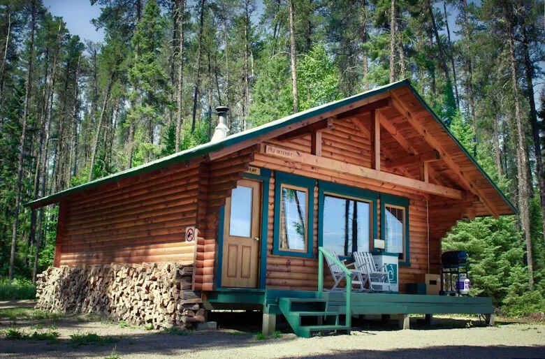 Pic vert Cabin – La Pourvoirie Chez Farrar