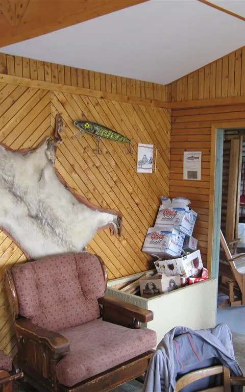 Fishing excursion at the outfitter at La Pourvoirie du Lac Kerbodot, Côte-Nord, Quebec