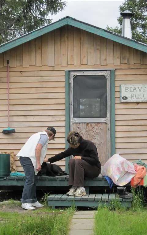 Superb fish caught at Facolli at La Pourvoirie du Lac Kerbodot, Côte-Nord, Quebec