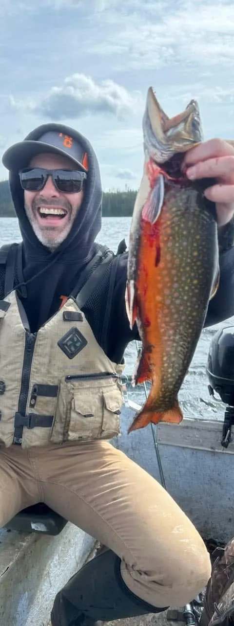 Fishing Arctic char at La Pourvoirie du Lac Laflamme, Saguenay–Lac-Saint-Jean, Quebec — photo 2