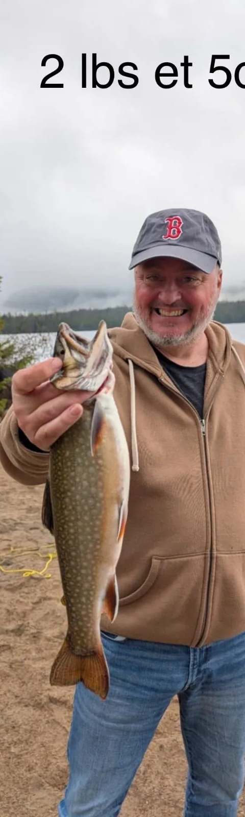 Fishing Arctic char at La Pourvoirie du Lac Laflamme, Saguenay–Lac-Saint-Jean, Quebec — photo 3