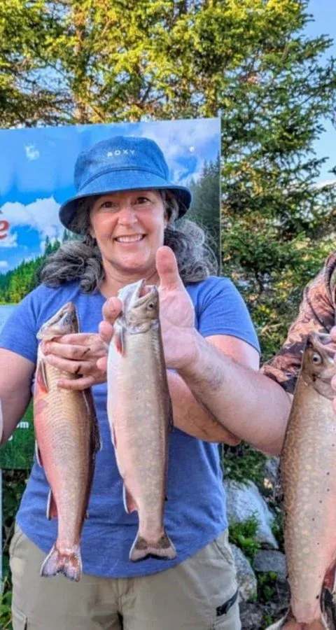Fishing Arctic char at La Pourvoirie du Lac Laflamme, Saguenay–Lac-Saint-Jean, Quebec — photo 4