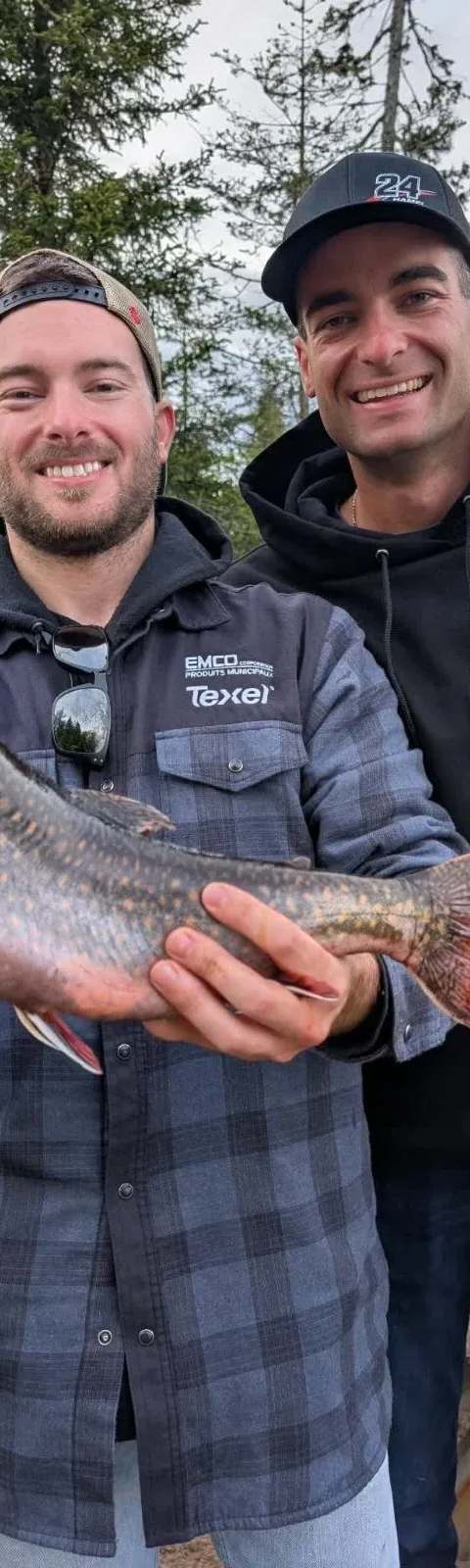 Fishing Arctic char at La Pourvoirie du Lac Laflamme, Saguenay–Lac-Saint-Jean, Quebec — photo 5