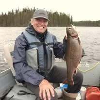 Fishing Brook trout at La Pourvoirie du Lac Rond, Saguenay–Lac-Saint-Jean, Quebec — photo 2