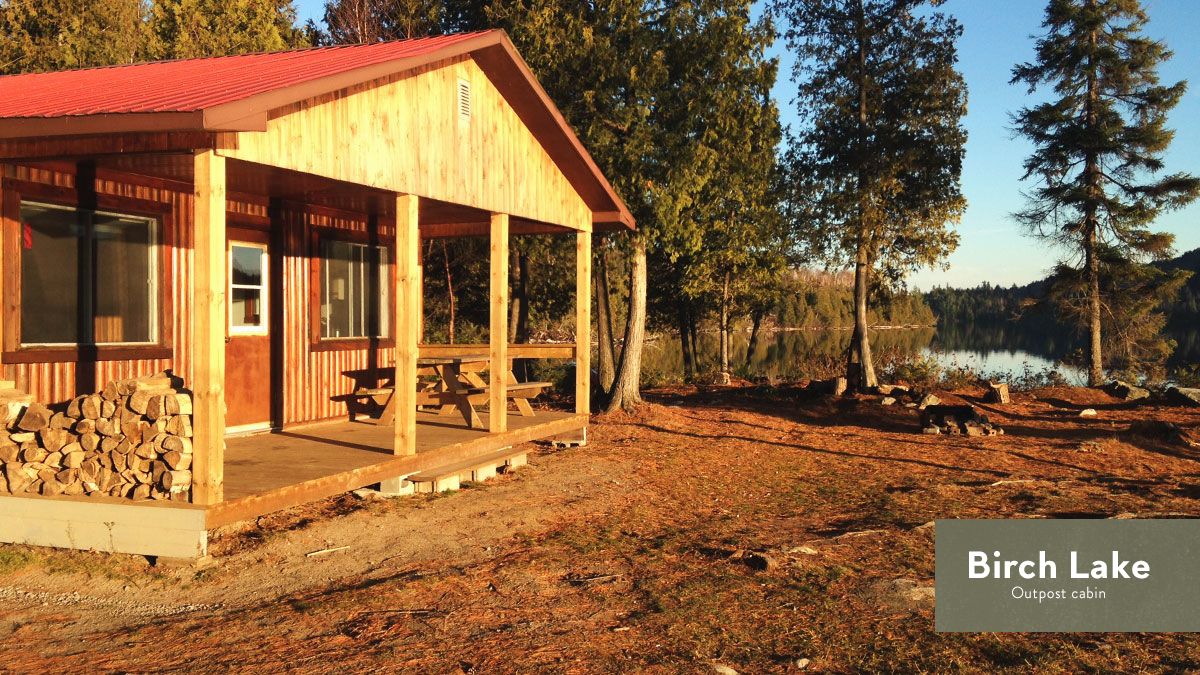 BIRCH LAKE OUTPOST CABIN – BIRCH LAKE OUTPOST CABIN