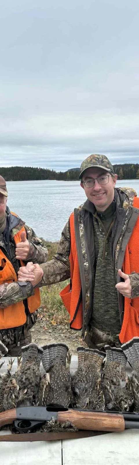 Hunting Small game at Le Domaine Orégnac, Côte-Nord, Quebec