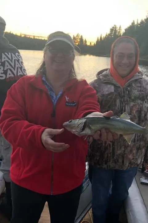 Fishing at Les Gîtes Dumoine Nature, Abitibi-Témiscamingue, Quebec