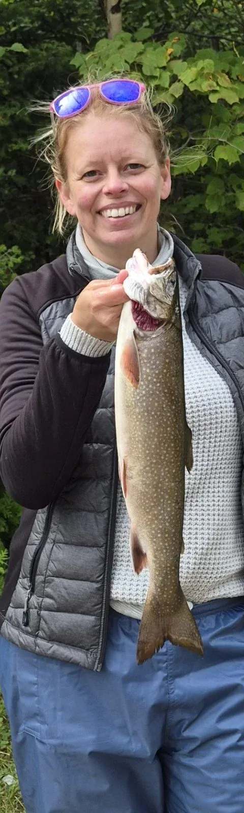 Pêche chez Pourvoirie Baie-Sainte-Catherine, Charlevoix, Québec