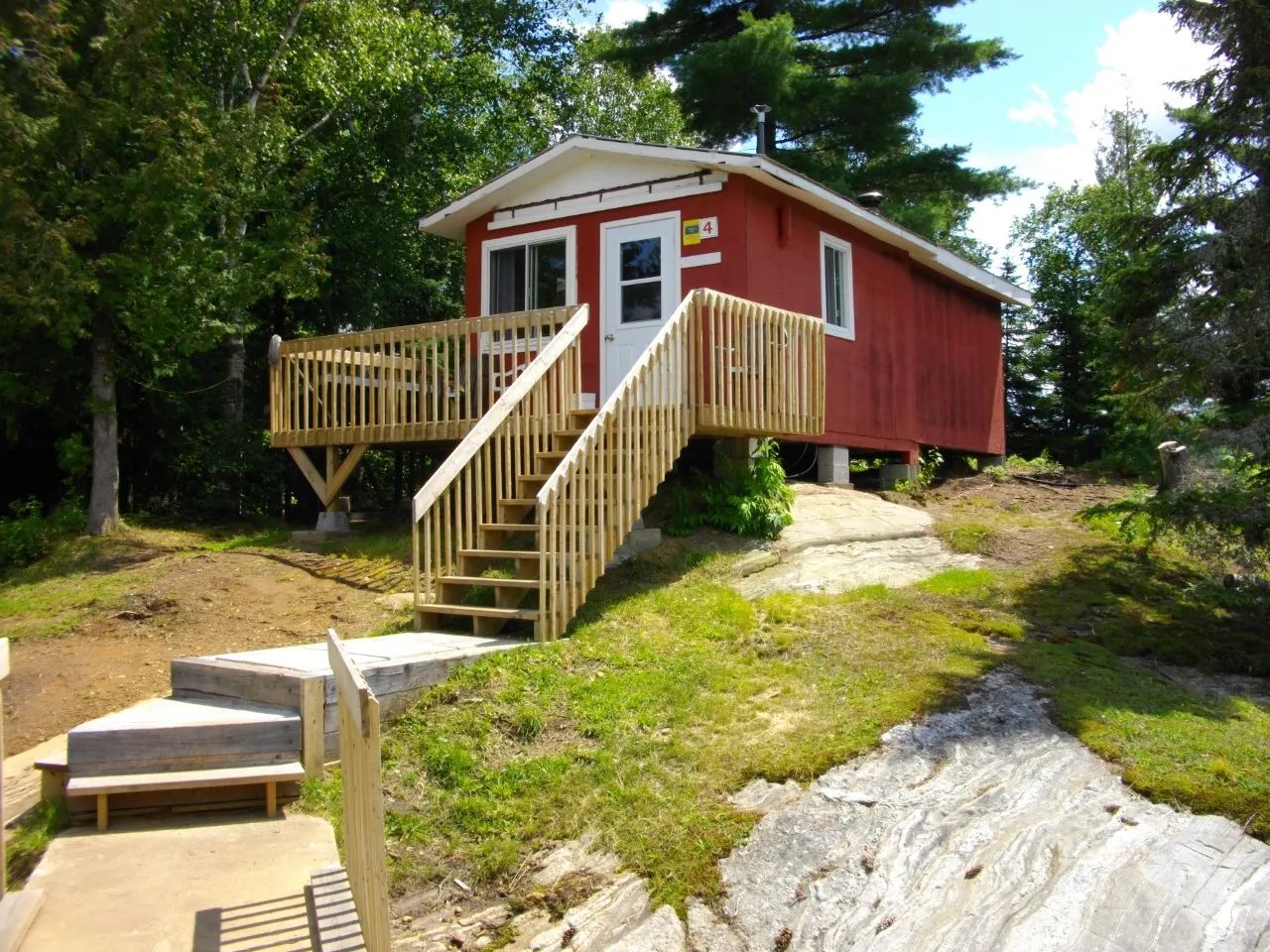 Chalet classique # 4 — Pourvoirie Baroux – Pourvoirie Baroux
