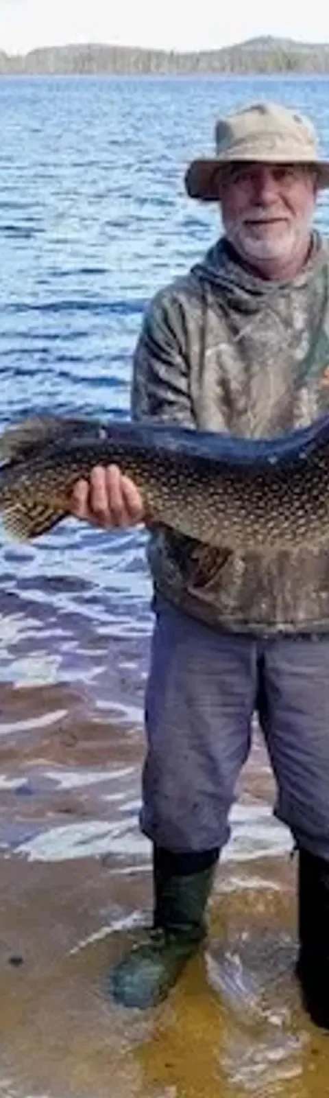 Fishing Northern pike at Pourvoirie Blue Walleye Outpost, Abitibi-Témiscamingue, Quebec