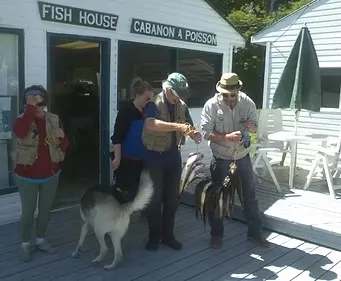 Fishing at Pourvoirie Cabonga, Outaouais, Quebec — photo 2
