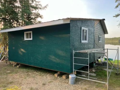 Chalet Milieu — Pourvoirie Club DD – Pourvoirie Club DD