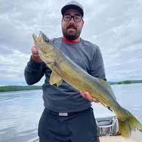 Fishing Walleye at Pourvoirie Club Fontbrune, Laurentides, Quebec — photo 2