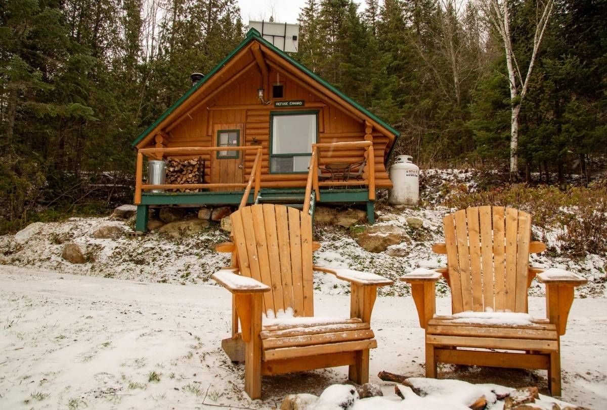 Cabin CANARD REFUGE CAMP — Pourvoirie Club Hosanna – Pourvoirie Club Hosanna