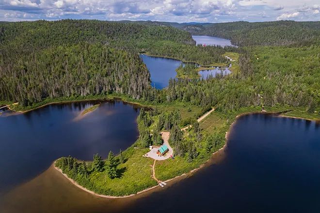 Chalet no. 3 — Pourvoirie des Bouleaux Blancs – Pourvoirie des Bouleaux Blancs
