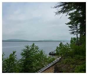 Prises de pêche sur le réservoir Baskatong chez La Pourvoirie du Col-Vert, Laurentides, Québec
