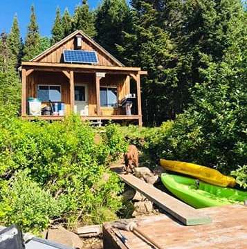LA LOUTRE CABIN – Pourvoirie Homamo