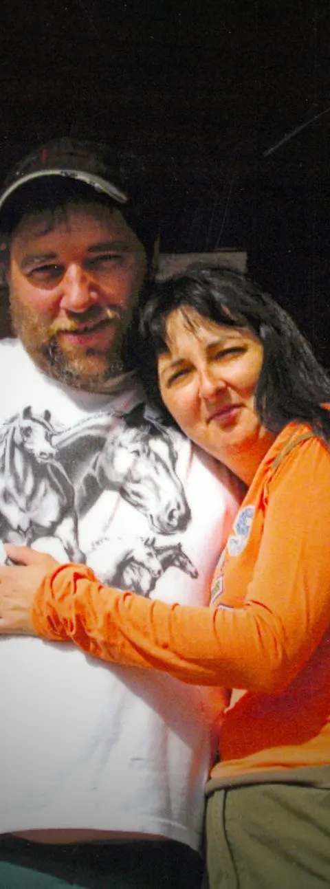 Karine et Sylvain, propriétaires de la Pourvoirie la Jeannoise chez Pourvoirie la Jeannoise, Saguenay-Lac-Saint-Jean, Québec