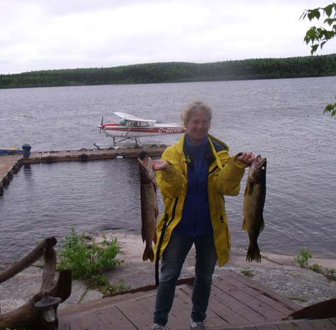 Pêche chez Pourvoirie Némiscachingue, Laurentides, Québec — photo 4